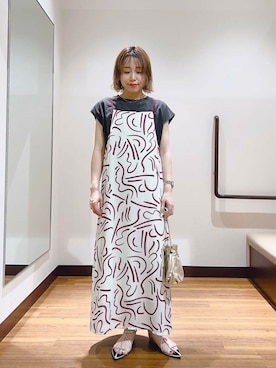 fujimonさん（レディース・159cm）の夏コーディネート