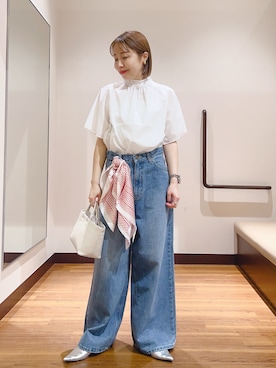 fujimonさん（レディース・159cm）の春コーディネート