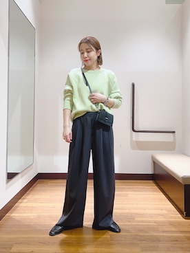 fujimonさん（レディース・159cm）の冬コーディネート