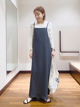 「ITEMS URBANRESEARCH（アイテムズ アーバンリサーチ）のアイテム」を使った、fujimonさん（レディース・159cm）の春コーディネート