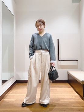 fujimonさん（レディース・159cm）の冬コーディネート