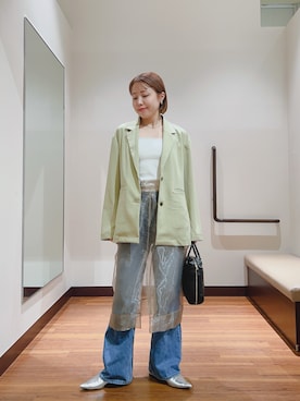 fujimonさん(レディース・159cm)の春コーディネート