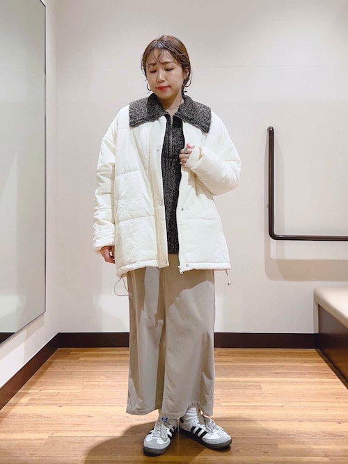 セール】中綿キルトオーバージャケット（ダウンジャケット/コート