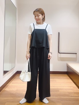 fujimonさん（レディース・159cm）の春コーディネート