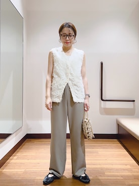 「アイテム（パンツ）」を使った、fujimonさん（レディース・159cm・30代）の夏コーディネート
