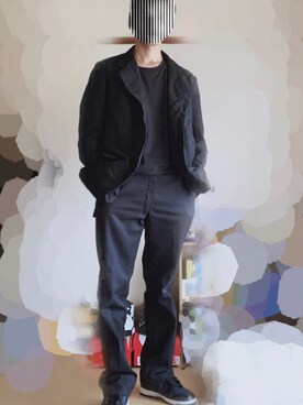 Comme Des Garcons Homme Deux コムデギャルソンオムドゥ のテーラードジャケットを使ったメンズ人気ファッションコーディネート Wear