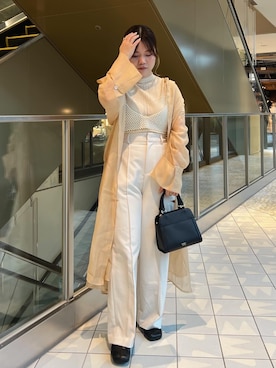 「アイテム（その他トップス）」を使った、tomomiさん（レディース・155cm・20代）の夏コーディネート