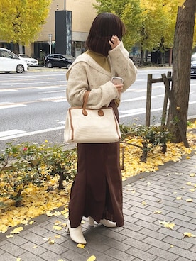 tomomiさん(レディース・155cm)の冬コーディネート