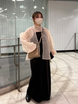 tomomiさん(レディース・155cm)の冬コーディネート