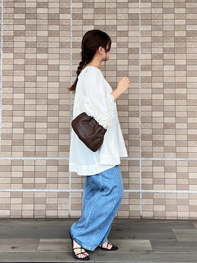 「骨格ストレート」｜tomomiさん（レディース・155cm・20代）の夏コーディネート