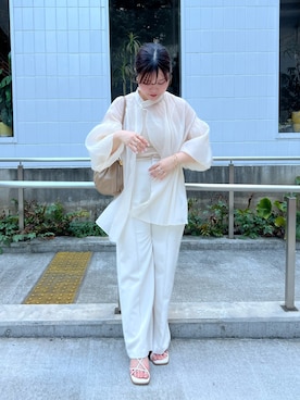 tomomiさん（レディース・155cm）の夏コーディネート