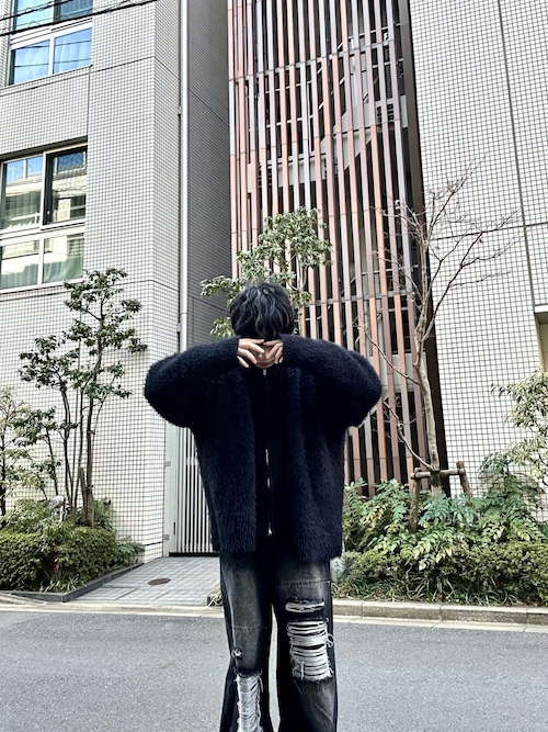 AROUND FLAVA カーディガン oversized cardigan / オーバー