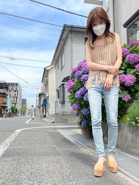 「ジェイダ」｜FUMI☺︎さん（レディース・158cm・20代）の夏コーディネート