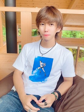 デニムパンツを使った 夏デート の人気ファッションコーディネート Wear