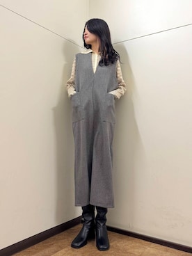 フナバシミズキさん(レディース・169cm)の冬コーディネート