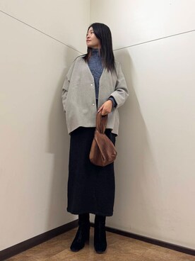 フナバシミズキさん(レディース・169cm)の冬コーディネート