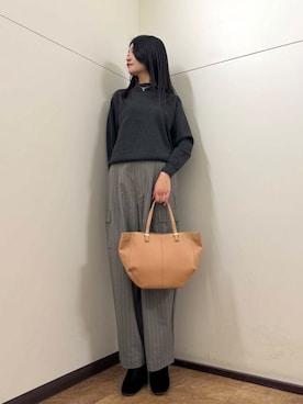 フナバシミズキさん(レディース・169cm)の冬コーディネート