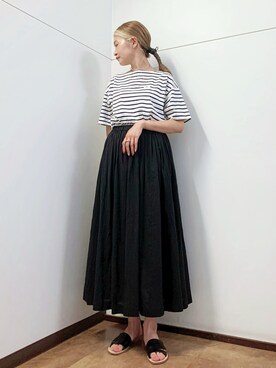 フナバシミズキさん(レディース・169cm)の夏コーディネート