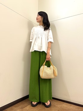 フナバシミズキさん（レディース・169cm）の夏コーディネート