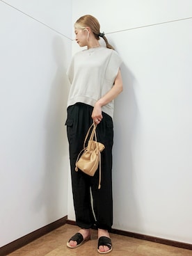 フナバシミズキさん（レディース・169cm）の夏コーディネート