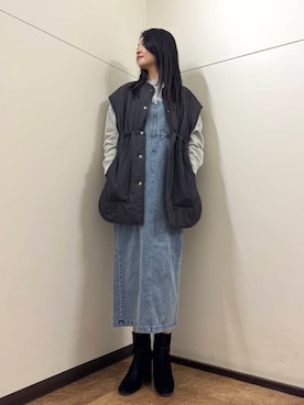 フナバシミズキさん(レディース・169cm)の冬コーディネート