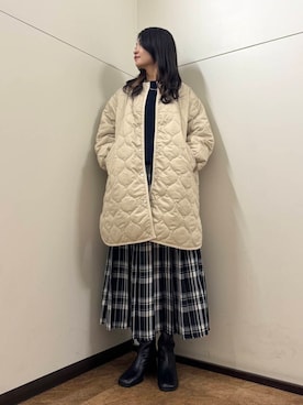 フナバシミズキさん（レディース・169cm）の冬コーディネート