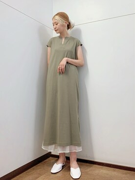 フナバシミズキさん（レディース・169cm）の夏コーディネート