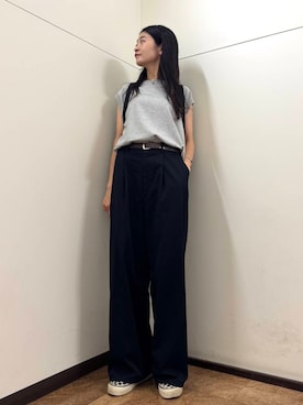 フナバシミズキさん（レディース・169cm）の夏コーディネート