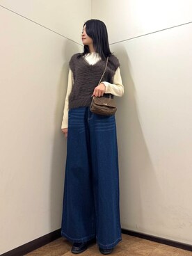 フナバシミズキさん(レディース・169cm)の冬コーディネート