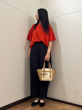 フナバシミズキさん（レディース・169cm）の夏コーディネート