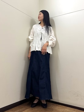 フナバシミズキさん（レディース・169cm）の夏コーディネート