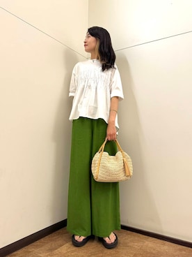 フナバシミズキさん（レディース・169cm）の夏コーディネート