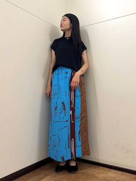 フナバシミズキさん（レディース・169cm）の夏コーディネート