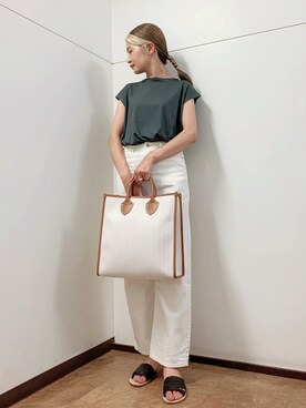 フナバシミズキさん（レディース・169cm）の夏コーディネート