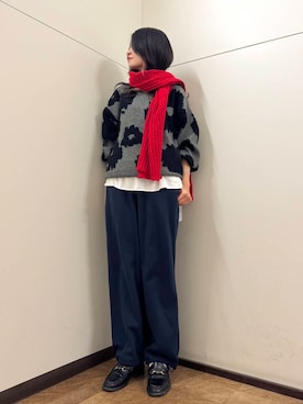 フナバシミズキさん（レディース・169cm）の冬コーディネート