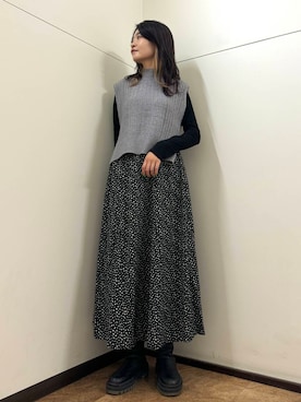 フナバシミズキさん（レディース・169cm）の秋コーディネート