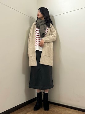 フナバシミズキさん(レディース・169cm)の冬コーディネート