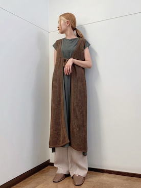 フナバシミズキさん（レディース・169cm）の夏コーディネート