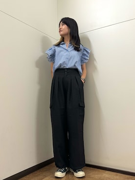 フナバシミズキさん（レディース・169cm）の夏コーディネート