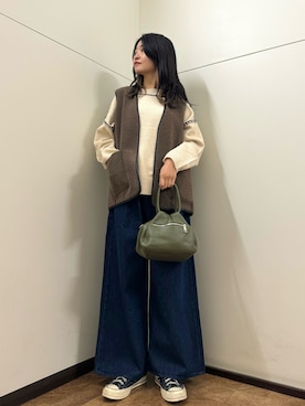 フナバシミズキさん（レディース・169cm）の冬コーディネート