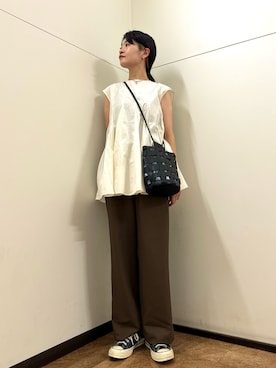 フナバシミズキさん（レディース・169cm）の夏コーディネート