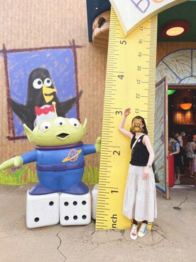 「Disneyland Hongkong」｜vv9ssさん（レディース・165cm）の秋コーディネート