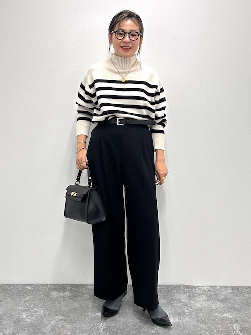 セール】《セットアップ対応》ウォッシャブルサージストレッチワイド