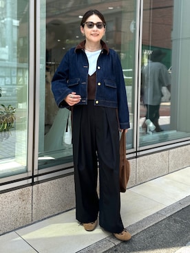 「Rie Miller（リエミラー）のアイテム」を使った、nol mayumiiさん（レディース・160cm）の夏コーディネート