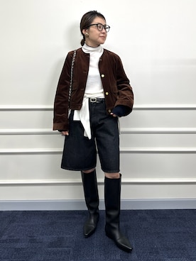 「Rie Miller（リエミラー）のアイテム」を使った、nol mayumiiさん（レディース・160cm）の夏コーディネート