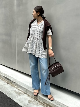 「NOLLEY’S（ノーリーズ）のアイテム（アクセサリー）」を使った、nol mayumiiさん（レディース・160cm）の夏コーディネート