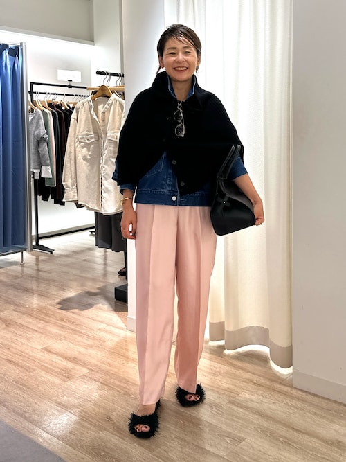 RM denim】袖ボリュームGジャン（デニムジャケット）｜Rie Miller