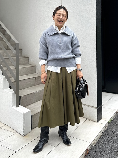 【新品タグ付き】NOLLEY'S sophi ウォッシャブルドットスカート36 NOLLEY'S Sophi スカート ウォッシャブルドットサテンナロー