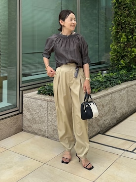 「NOLLEY’S（ノーリーズ）のアイテム（アクセサリー）」を使った、nol mayumiiさん（レディース・160cm）の夏コーディネート