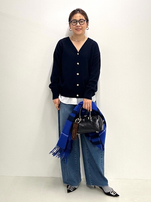 セール】【RM denim】ハイウエストバギーデニム（デニムパンツ）｜Rie